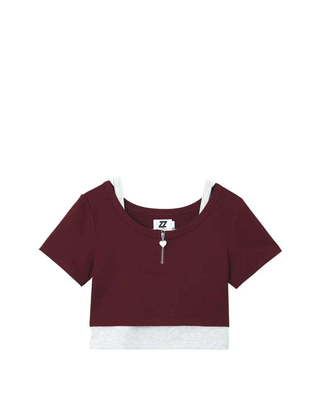 Izzue Purple Zipped T-Shirt