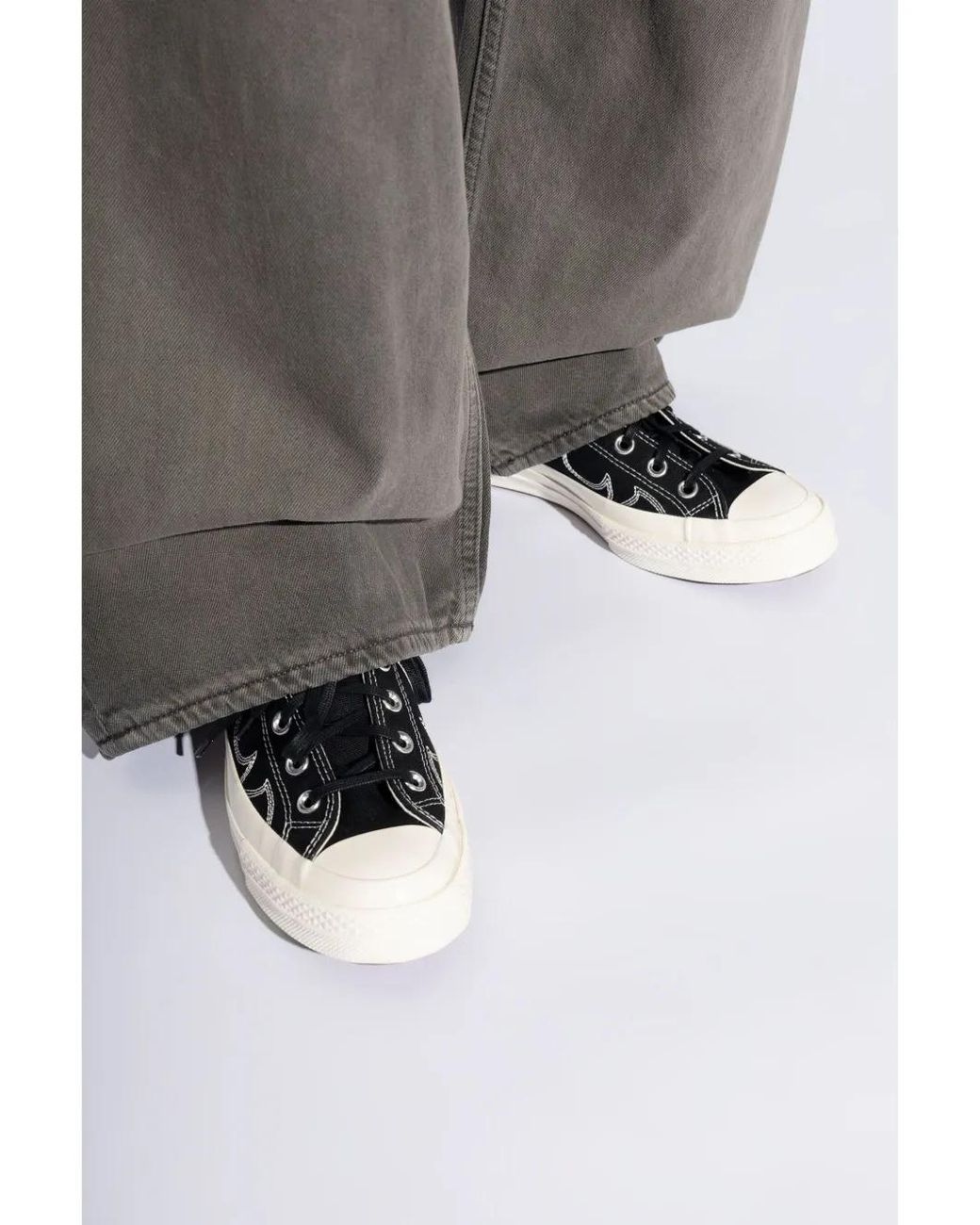Converse Black Chuck 70 Pride Sneakers