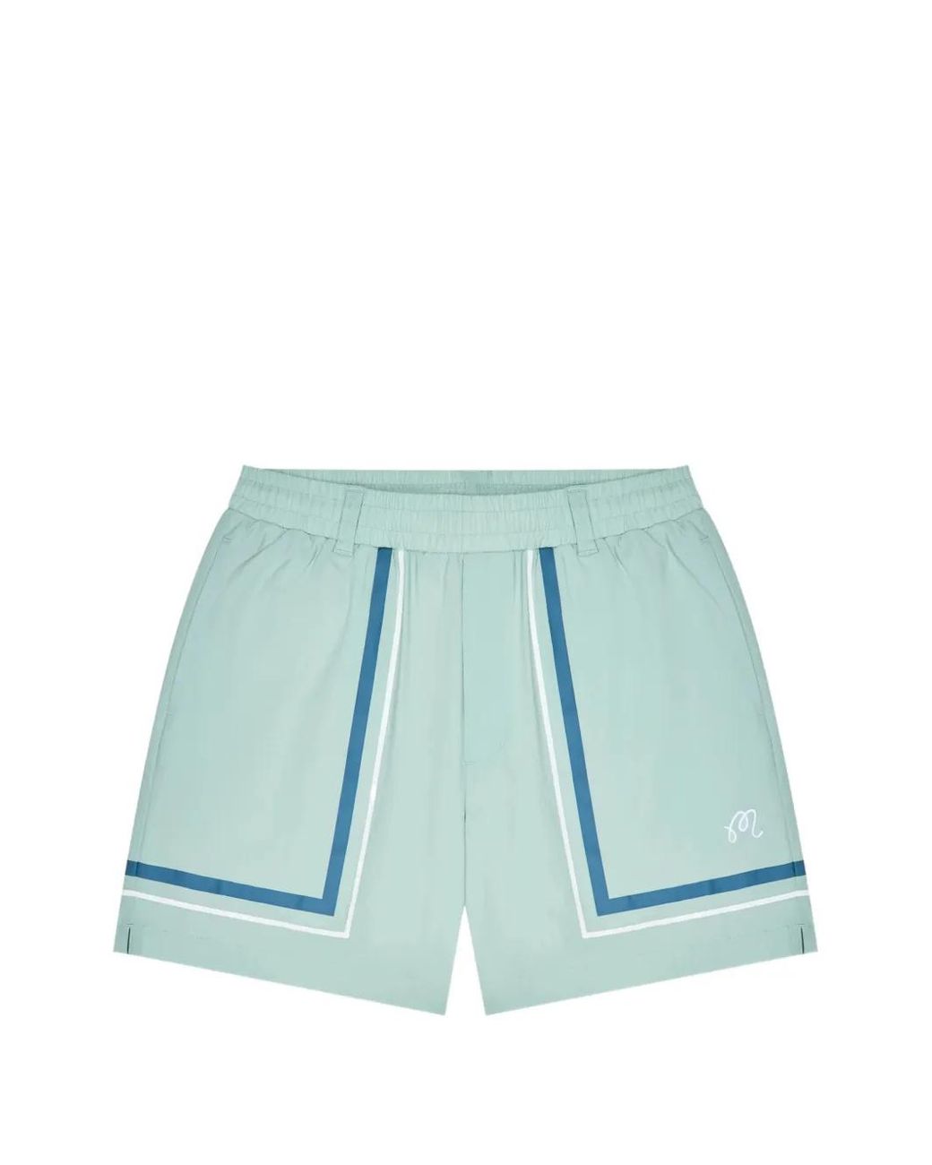 Malbon Golf Blue Scooter Playa Shorts for men