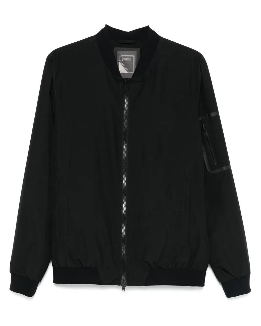 Herno Waterafstotend Windjack Met Capuchon in het Black voor heren