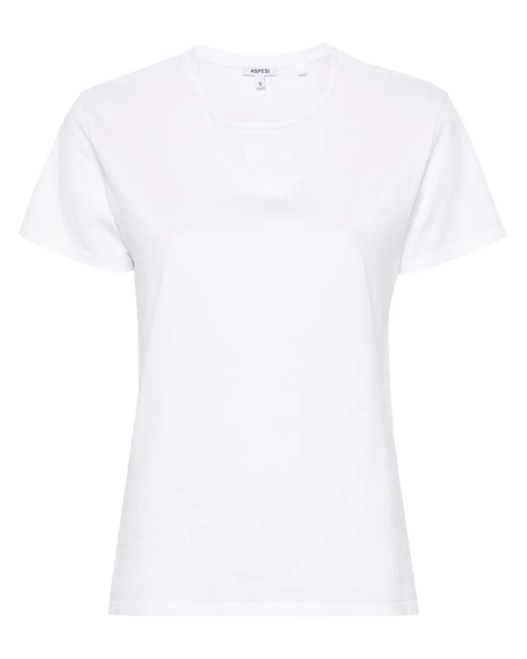 Aspesi White Mélange Cotton T-Shirt