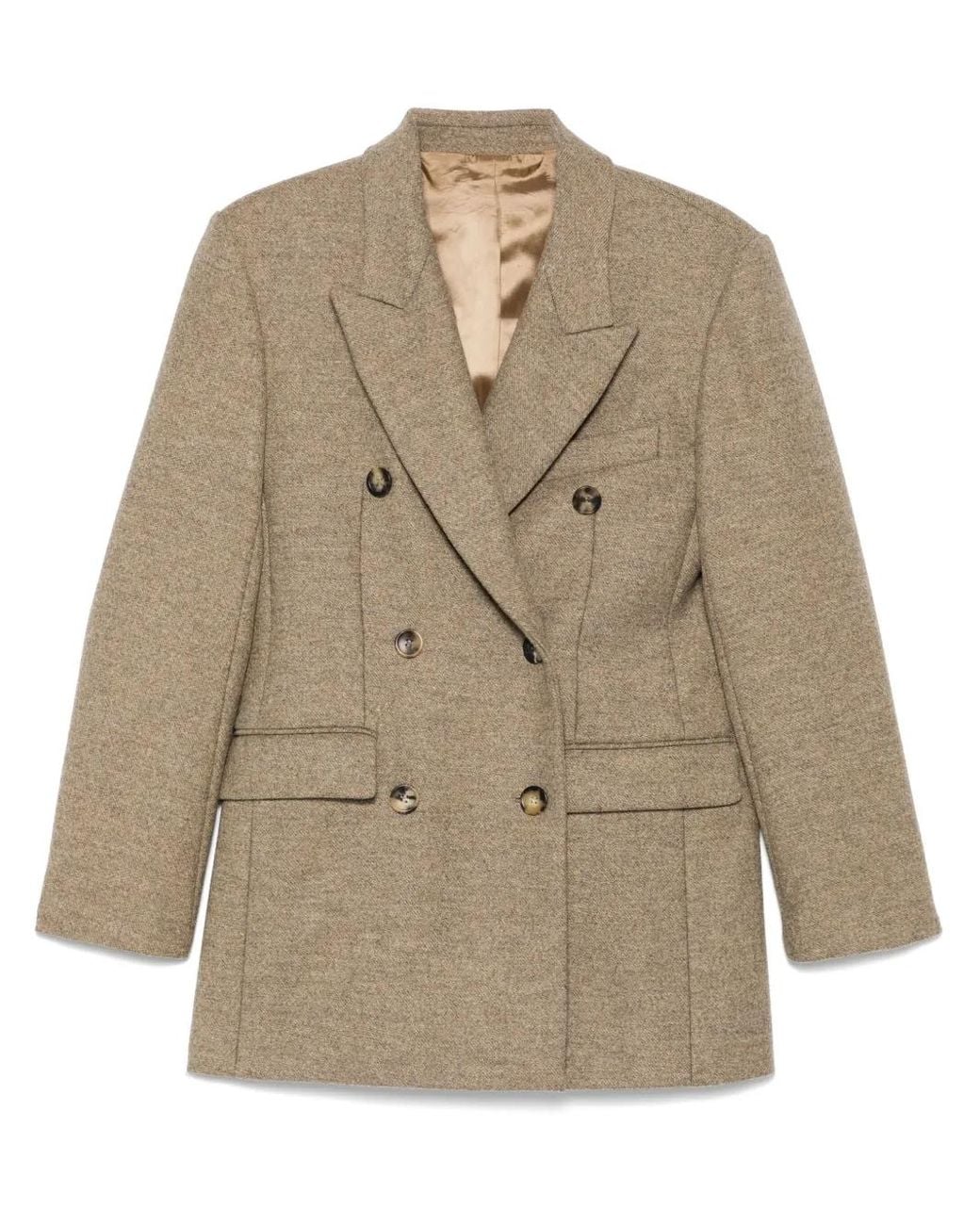 Isabel Marant Natural Isidora Coat