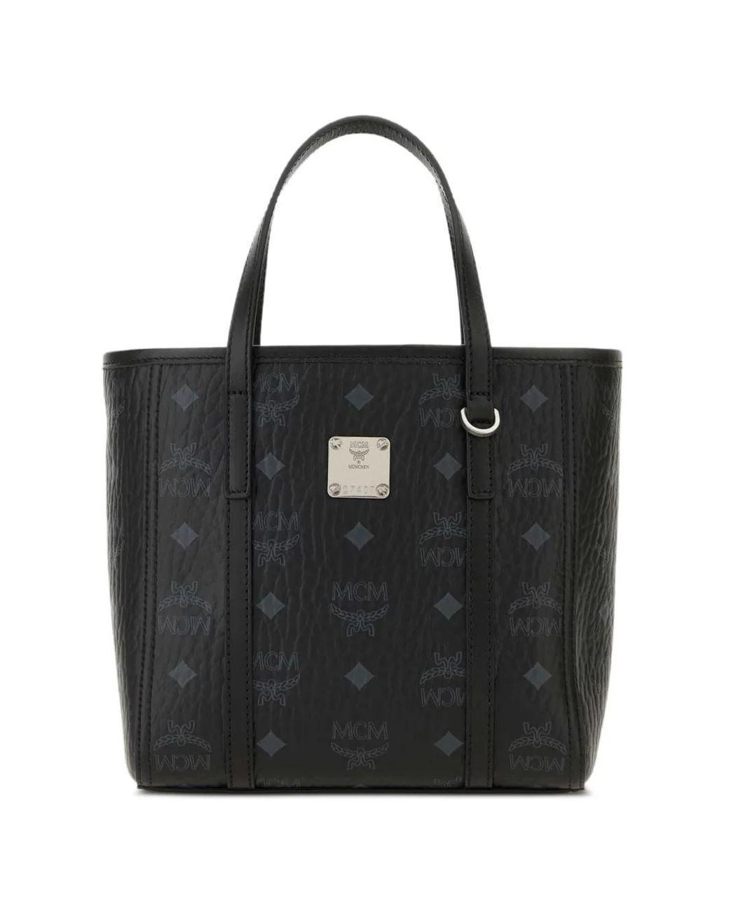 Borsa Tote Toni Monogram di MCM in Black