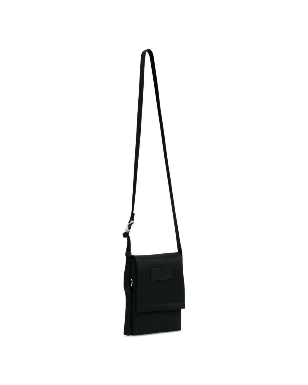 MM6 by Maison Margiela White Tracollina Numeric Logo-Patch Shoulder Bag