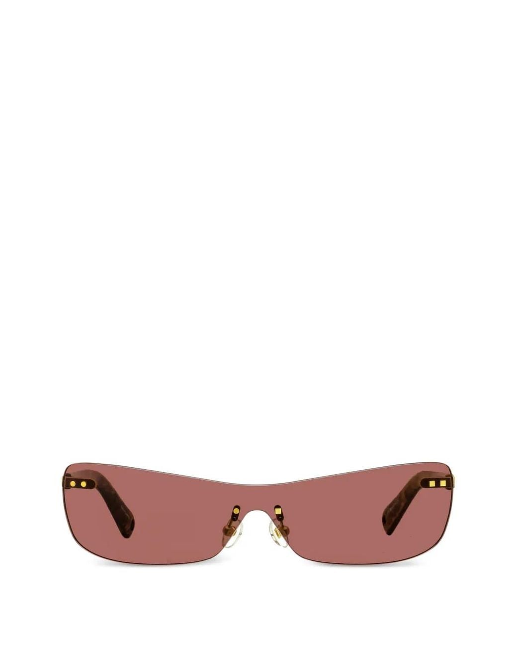 Jacquemus Pink Jac69S Mirada Sunglasses