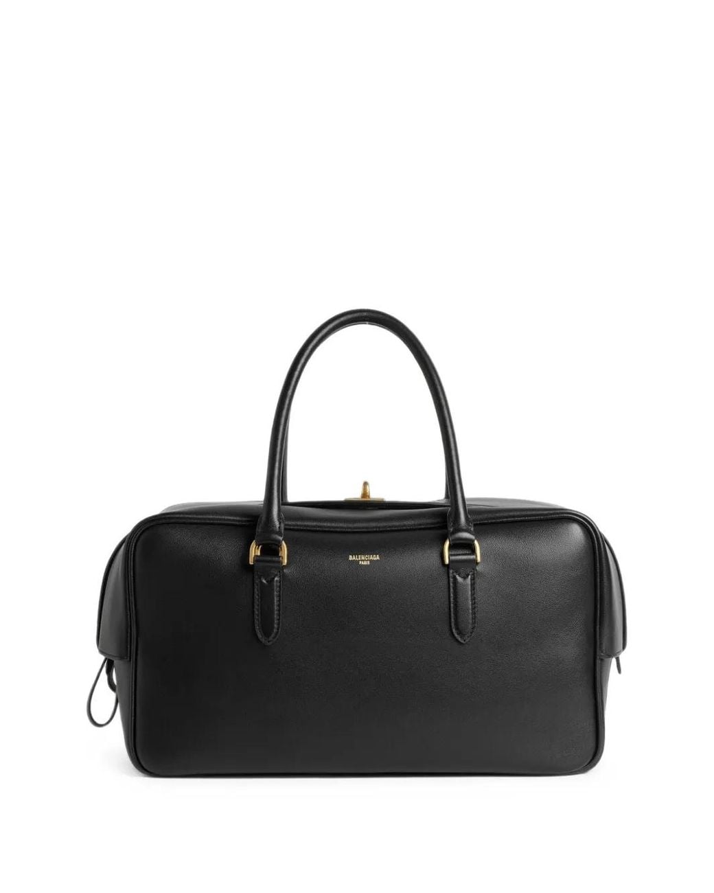 Balenciaga Black Cabas Médium En Cuir City