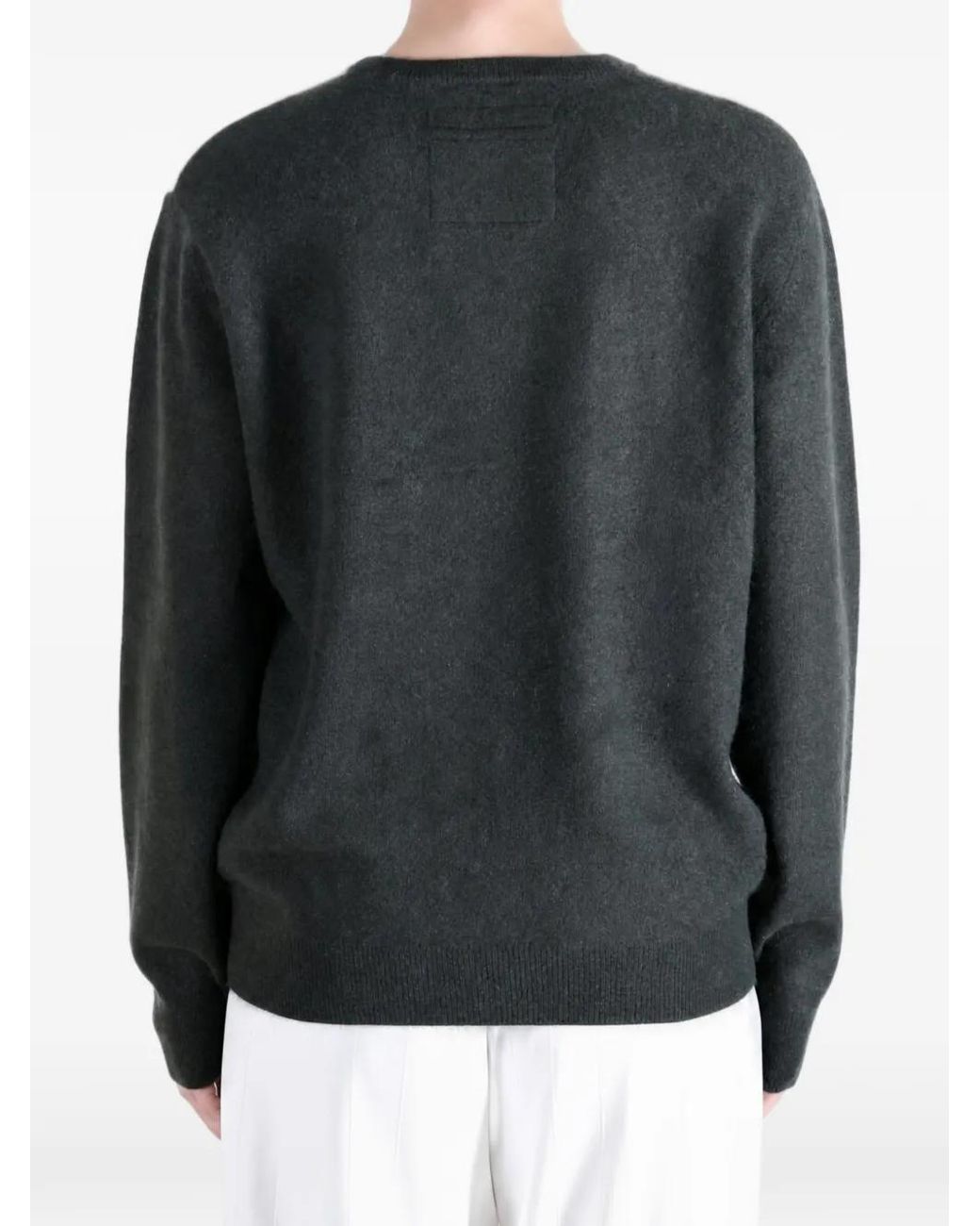 Frenckenberger Black Colour-Block Sweater