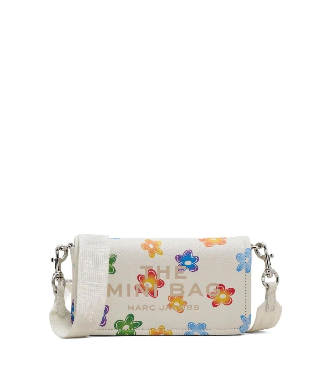 Marc Jacobs White Wild Daisy Mini Bag