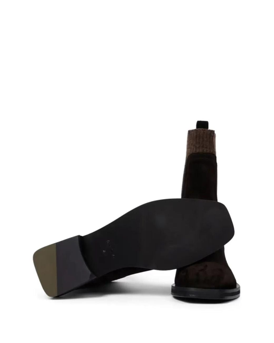 Paul Smith Black Matola Suede Boots