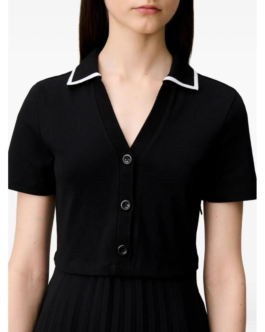 Claudie Pierlot Black Flowy Dress