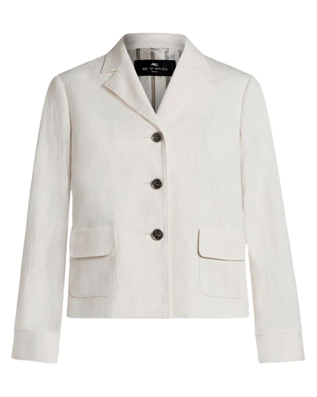 Etro Jack Met Jacquard in het White
