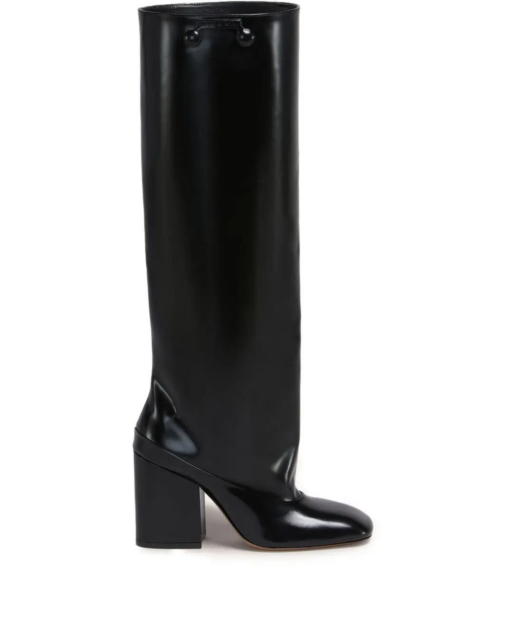 Marni Black Trunkaroo Knee-High Boots