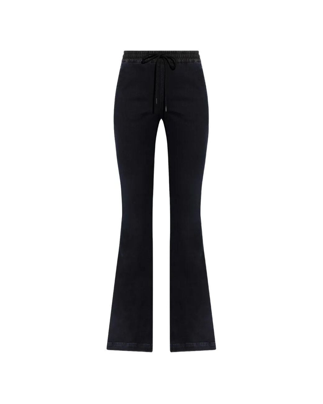 DIESEL Black 2069 D-Ebbey Drawstring-Waist Trousers