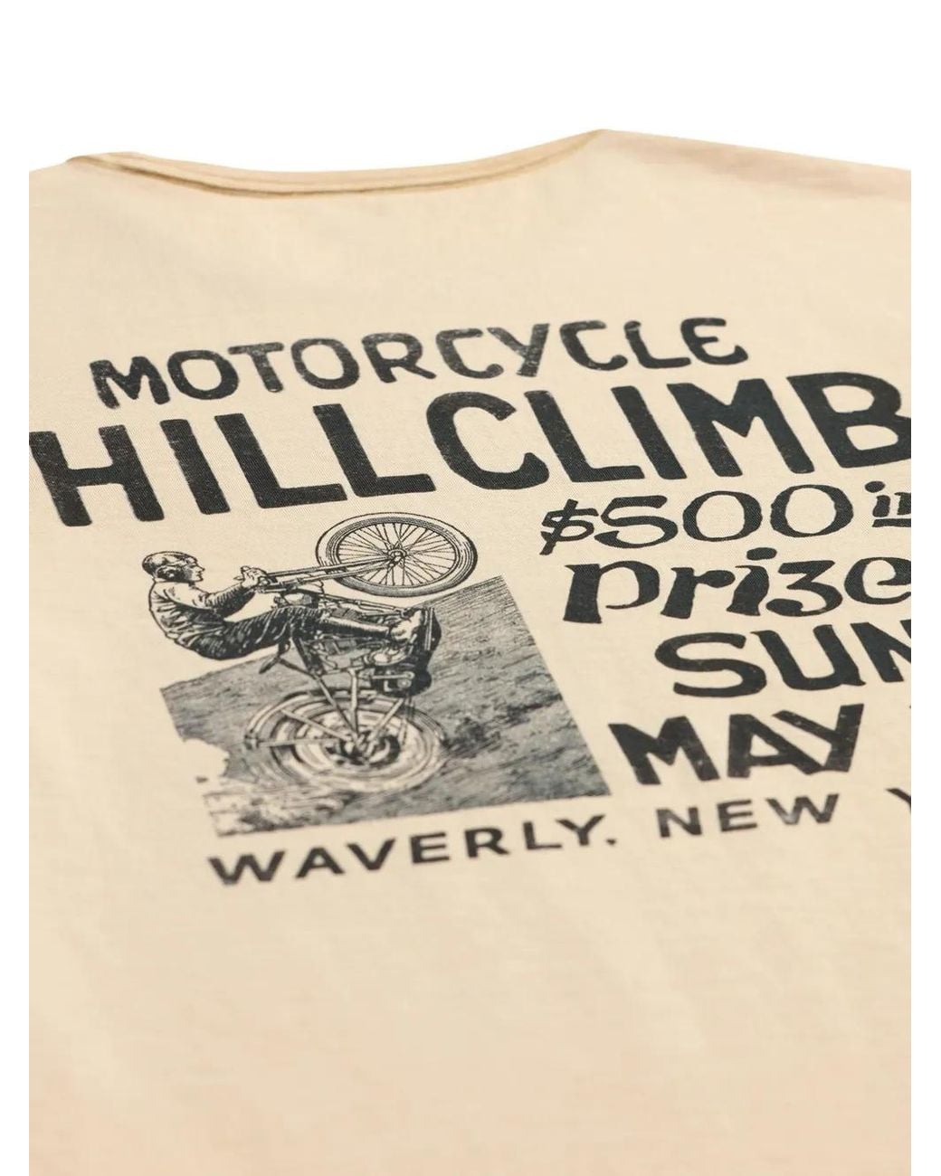 RRL Natural Graphic-Print T-Shirt for men