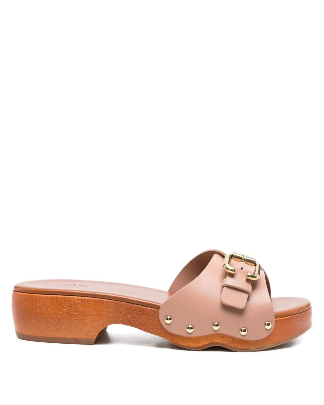 Chloé Pink Chloã Jeannette Sandals
