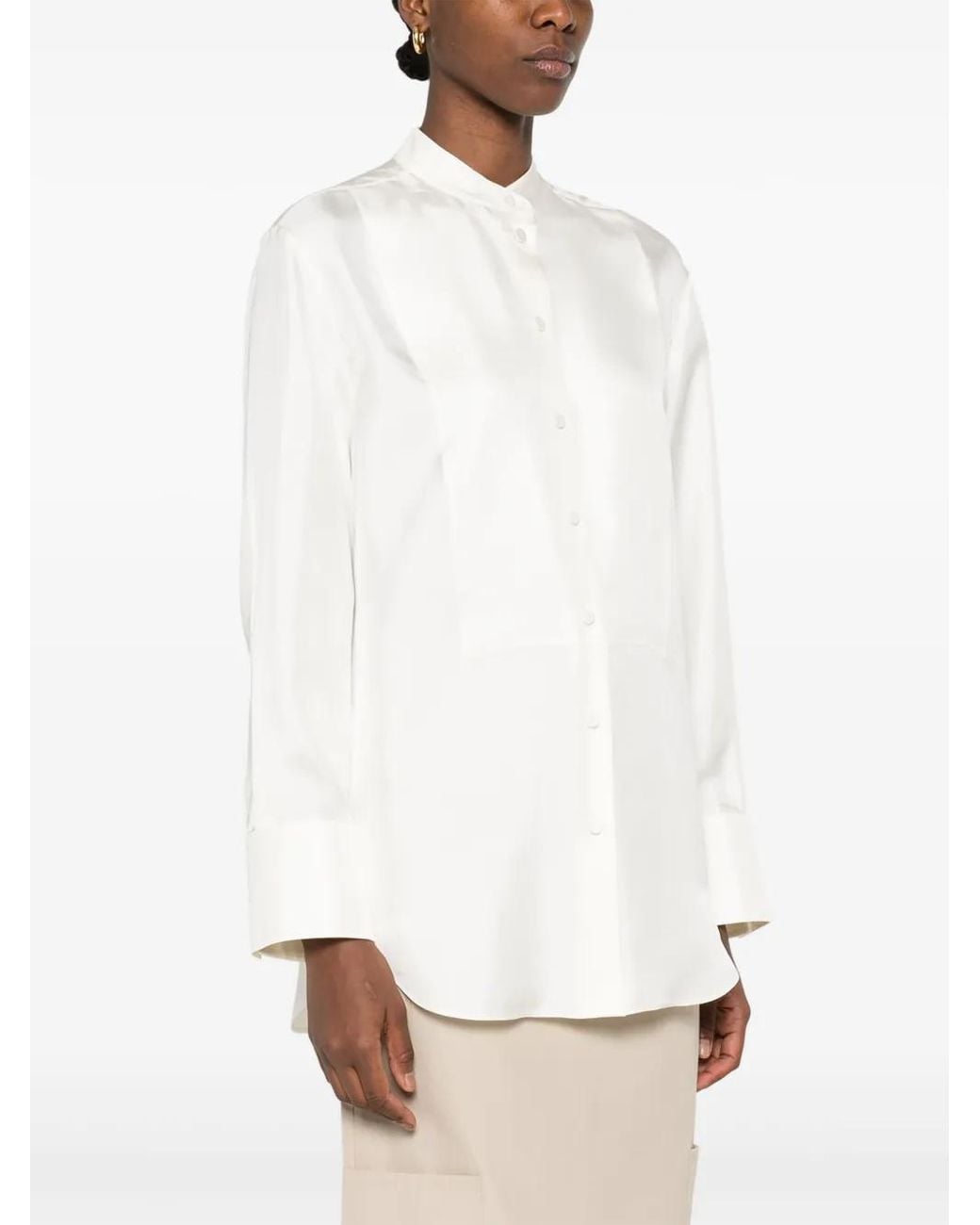 Rohe White Silk Shirt