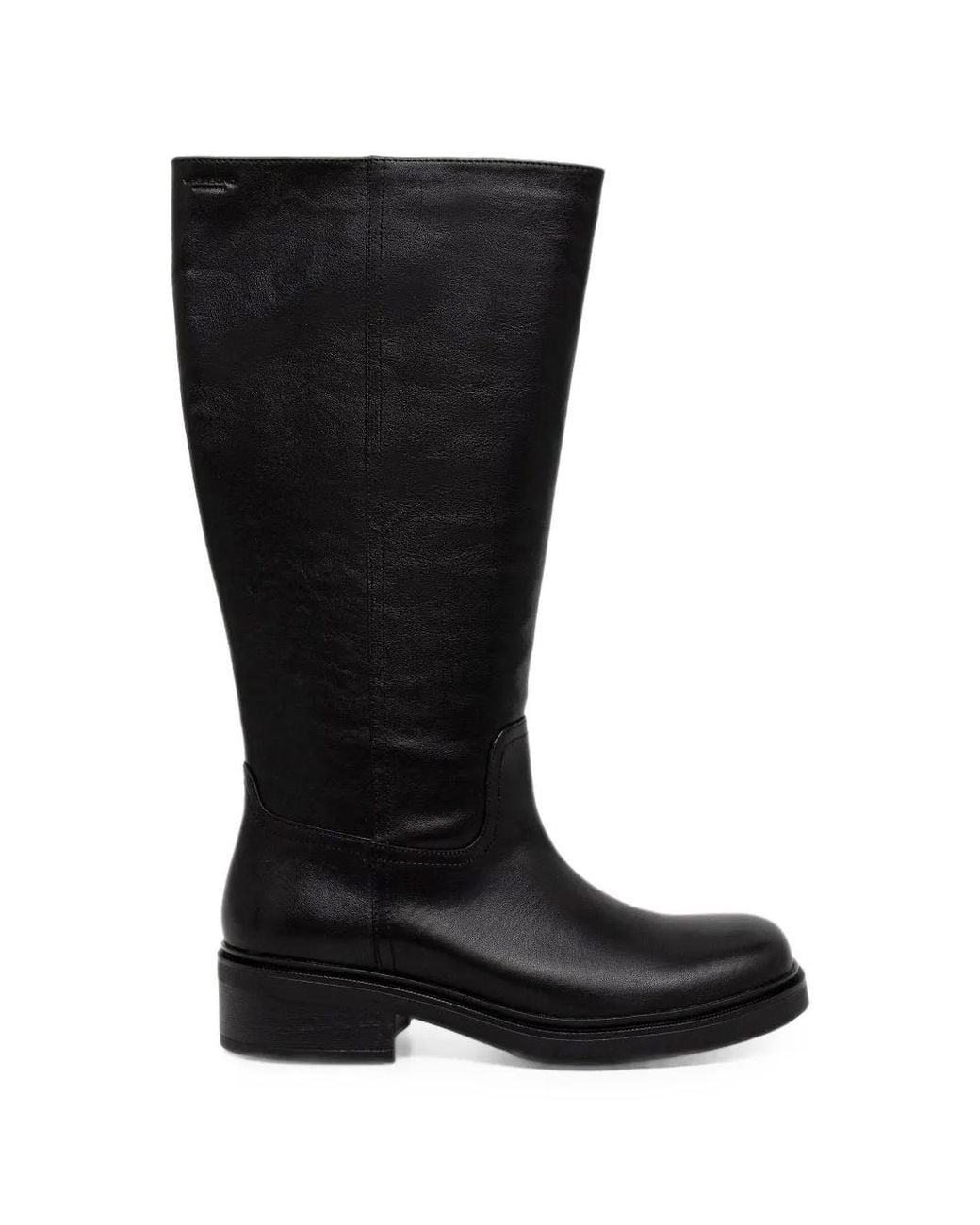 Vagabond Black Karlie Round-Toe Knee-High Boots