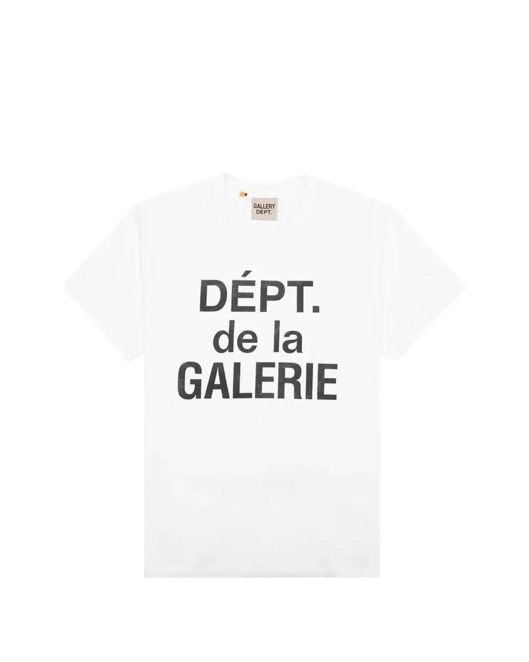 GALLERY DEPT. White Logo-Print T-Shirt for men