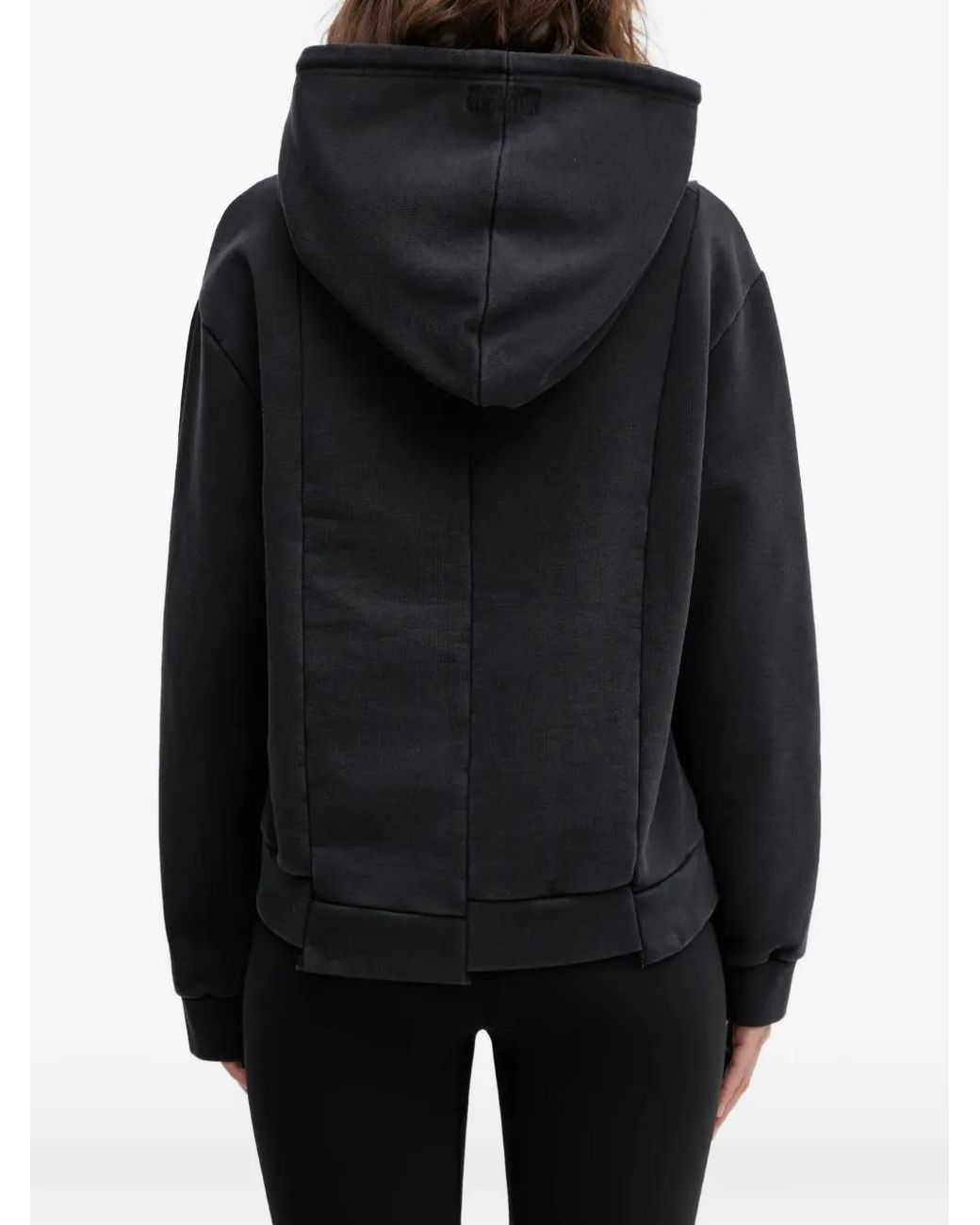 Vetements Black Drawstring Hoodie