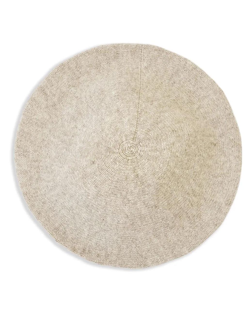 Pringle of Scotland Natural Cashmere Beret