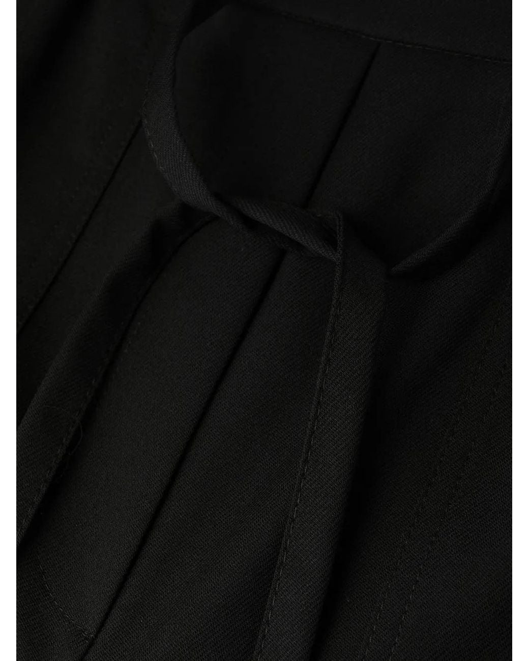 Etro Black Slim-Fit Tie-Fastening Trousers