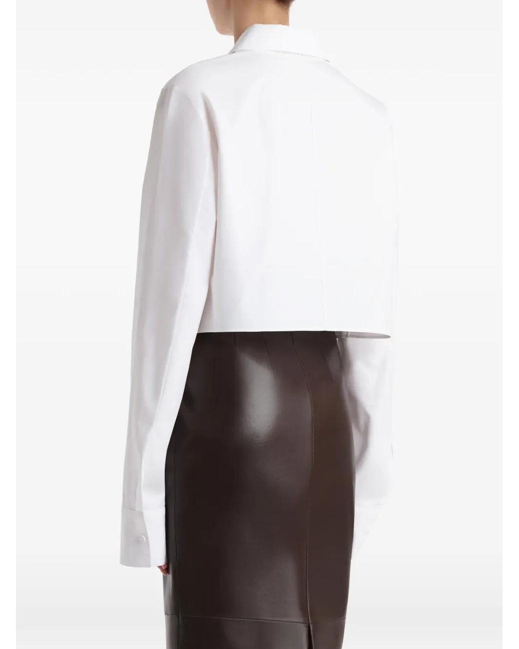 Khaite White Jasen Top