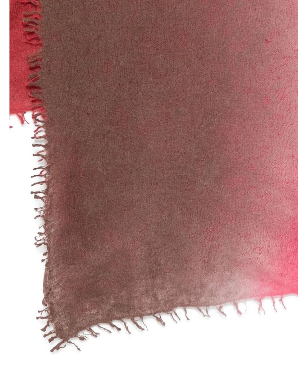 Mouleta Pink Frayed Scarf
