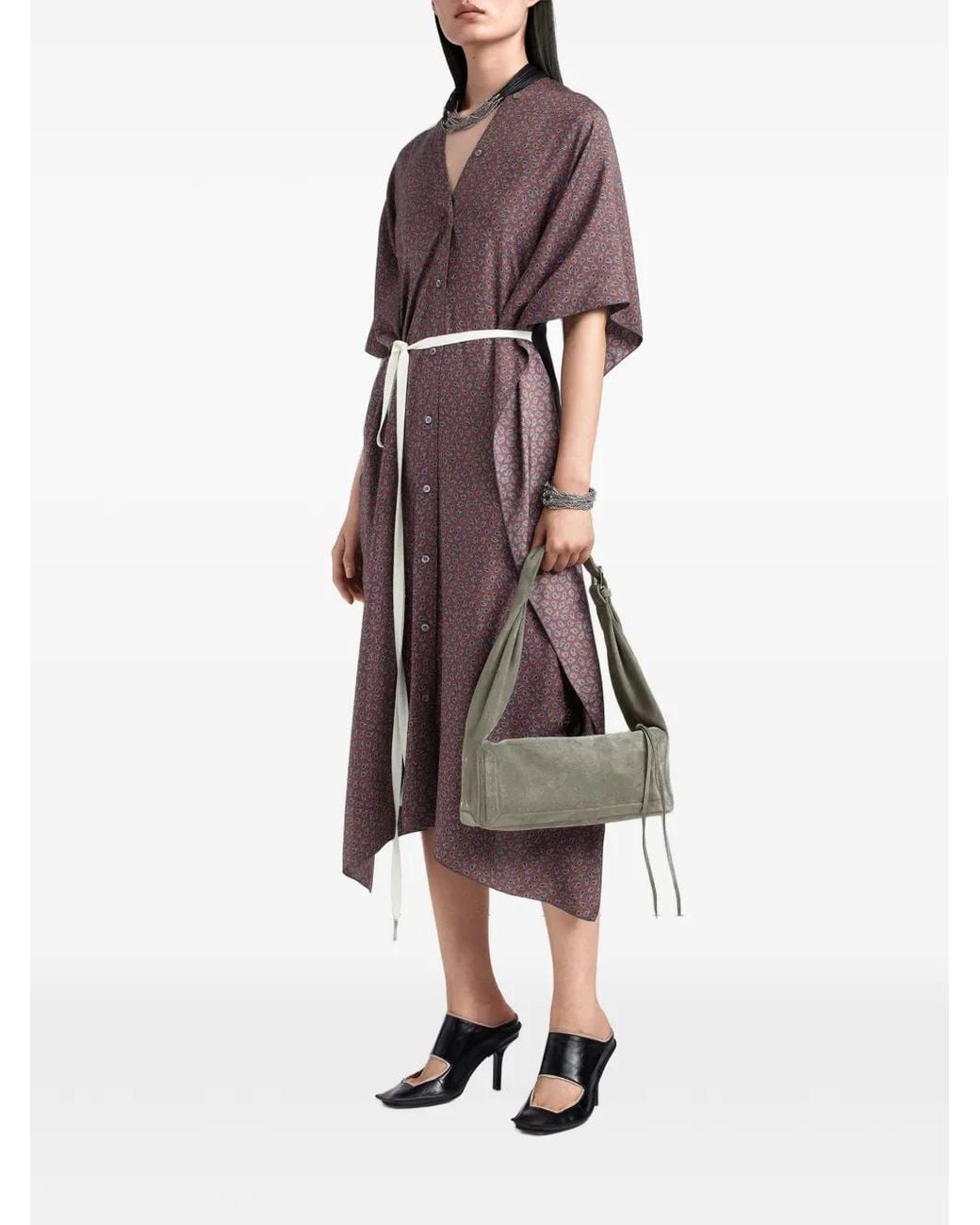 Maison Margiela Gray Box Bag East-West Medium