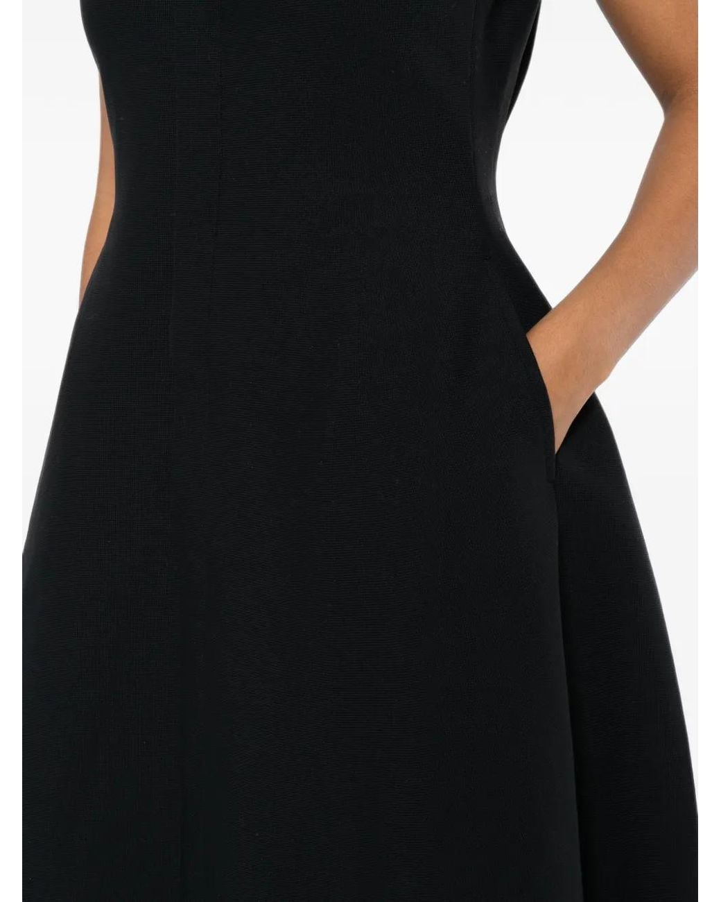 CFCL Sleeveless A-Line Dress in Black | Lyst