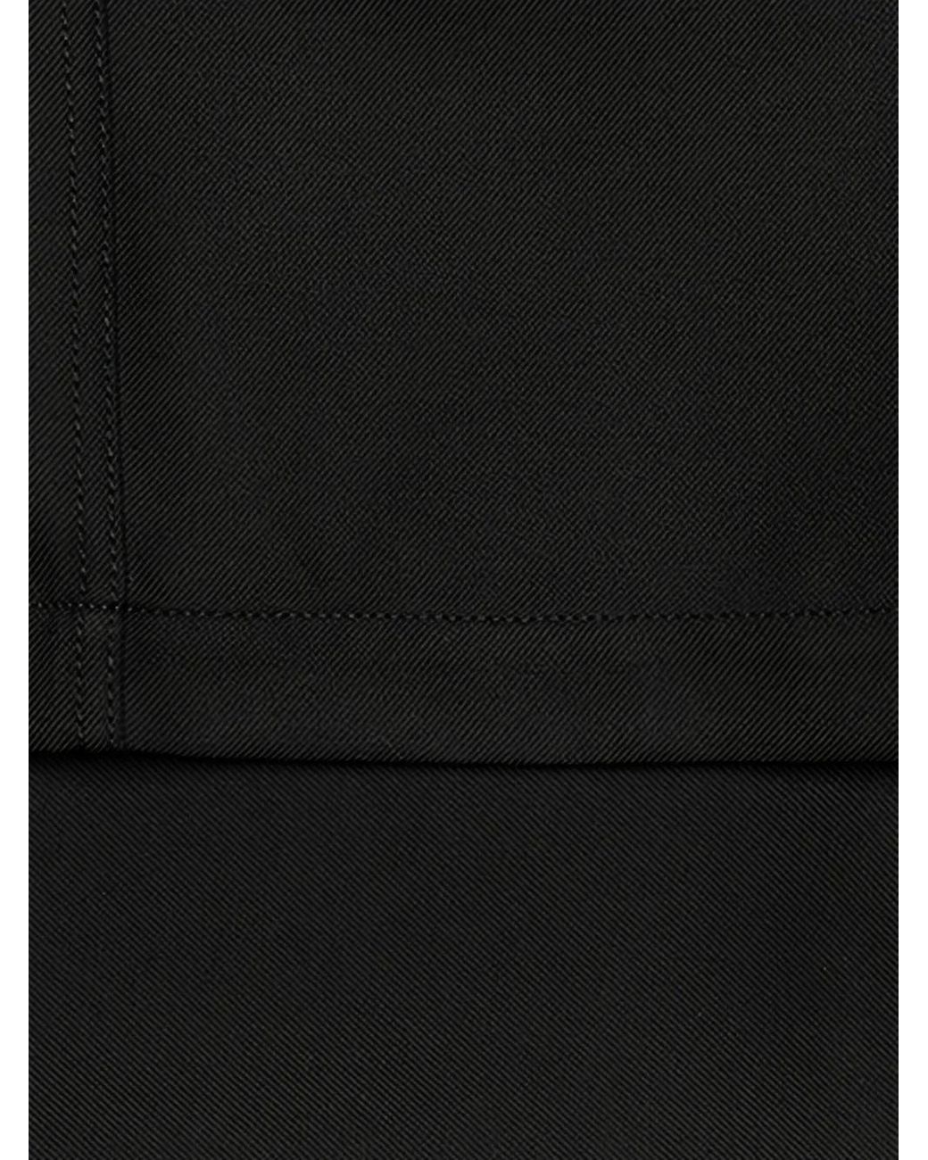Comme des Garçons Black Button-Fastening Woven Trousers for men