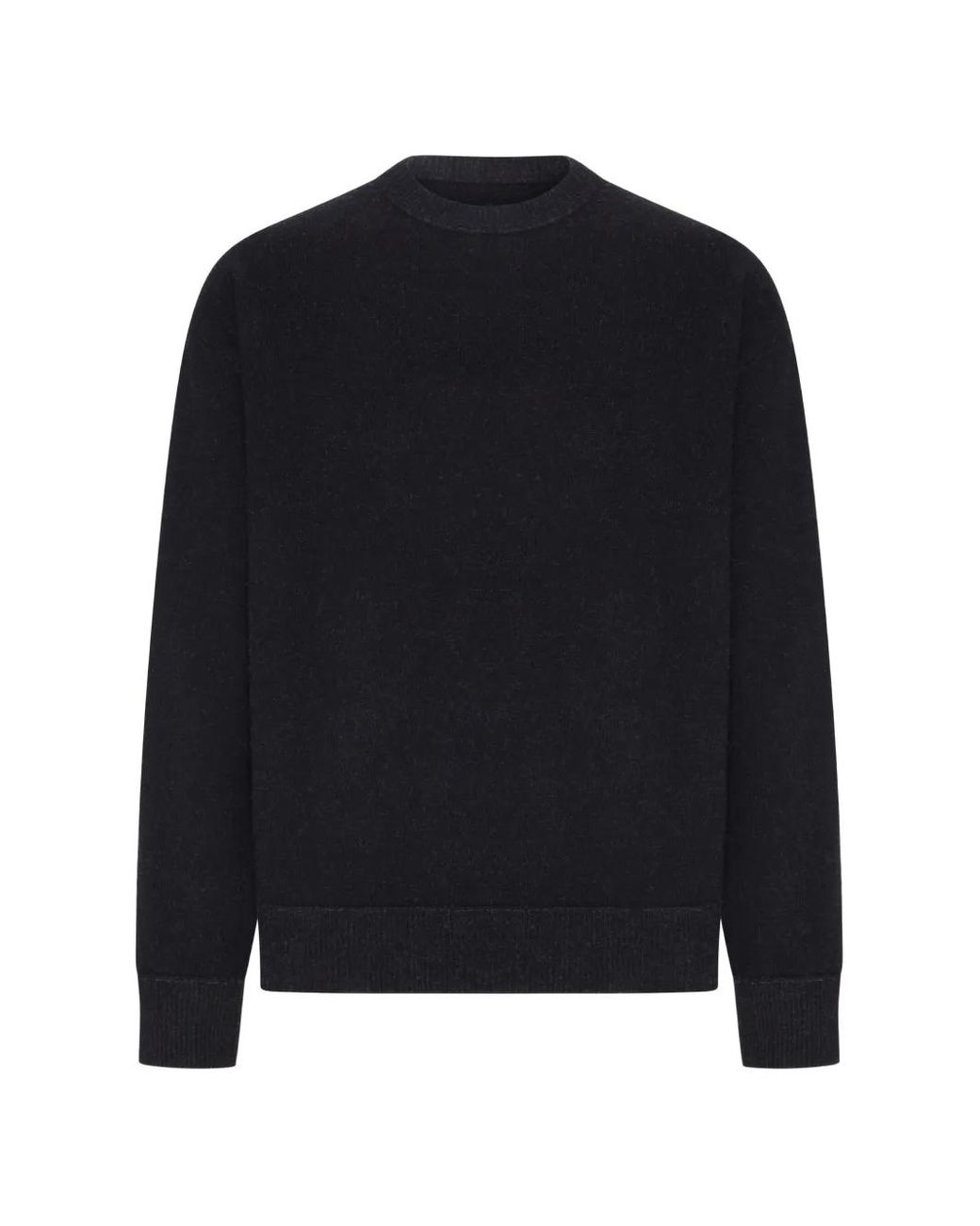 Roberto Collina Blue Crew-Neck Wool Sweater for men