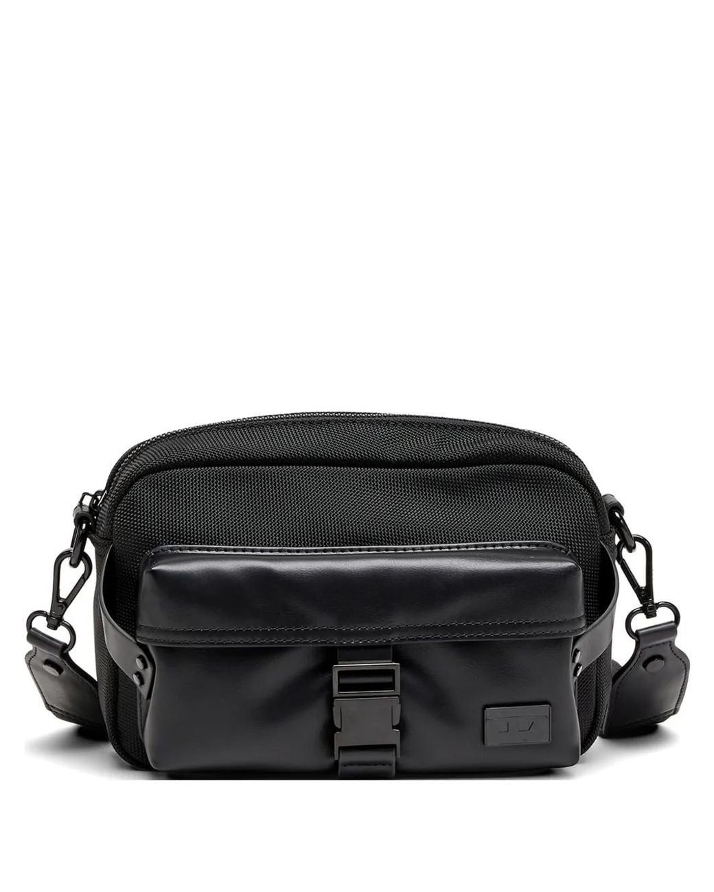 DIESEL Black Multi-Pocket Cross Body Bag