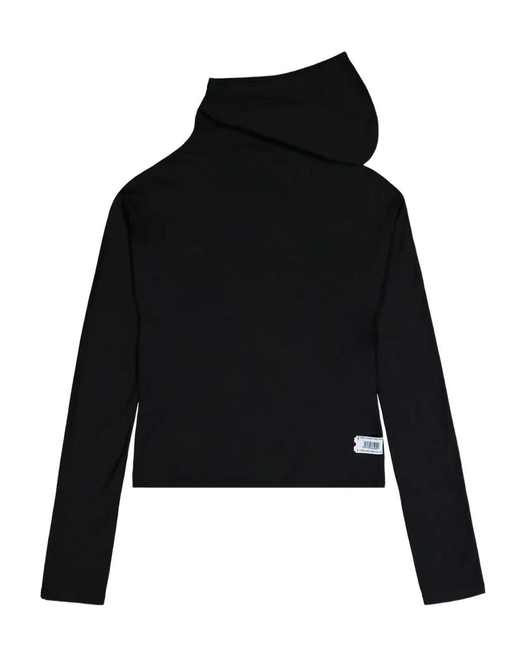 PROTOTYPES Black Logo-Print Hoodie