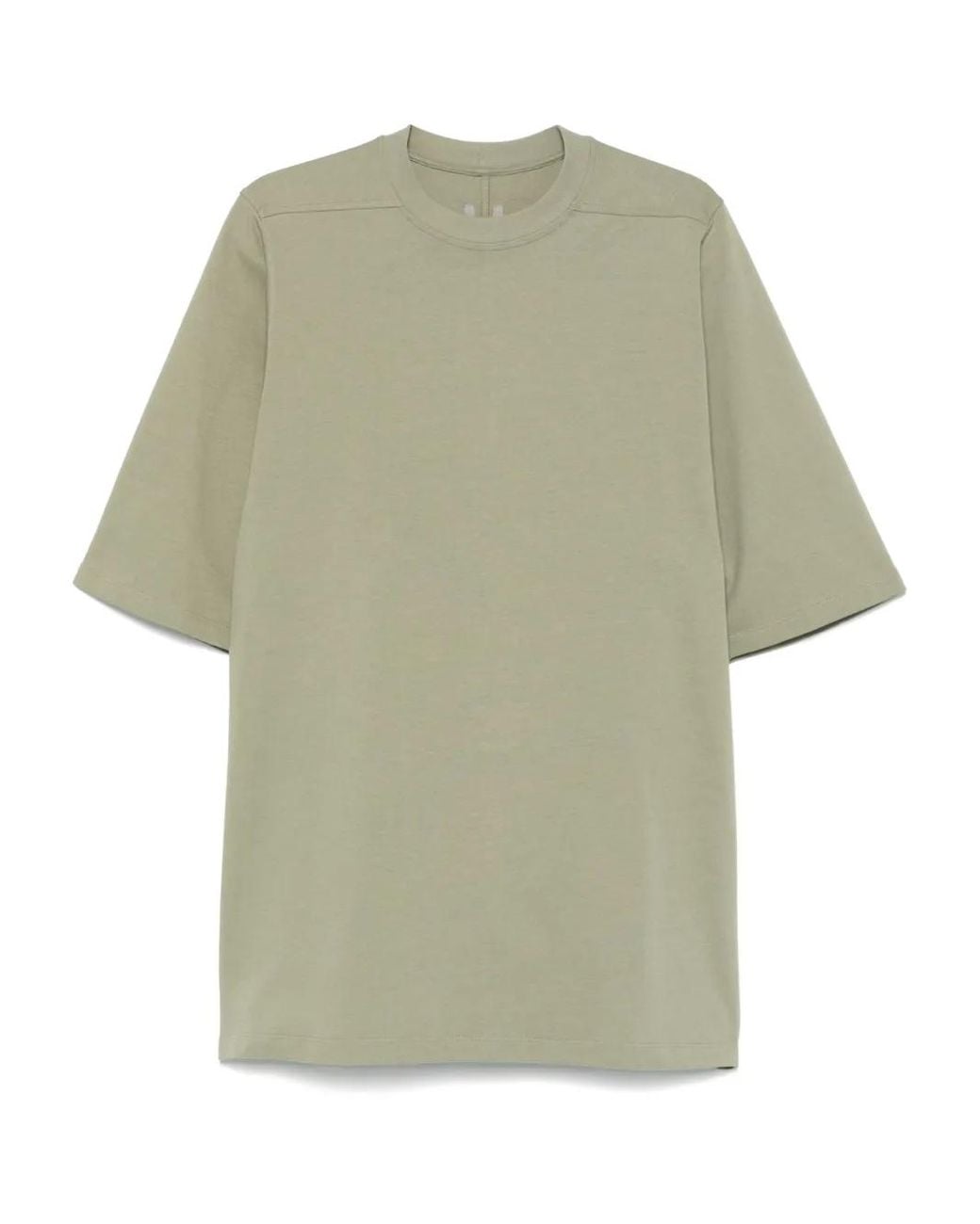 Rick Owens Green Jumbo T-Shirt for men