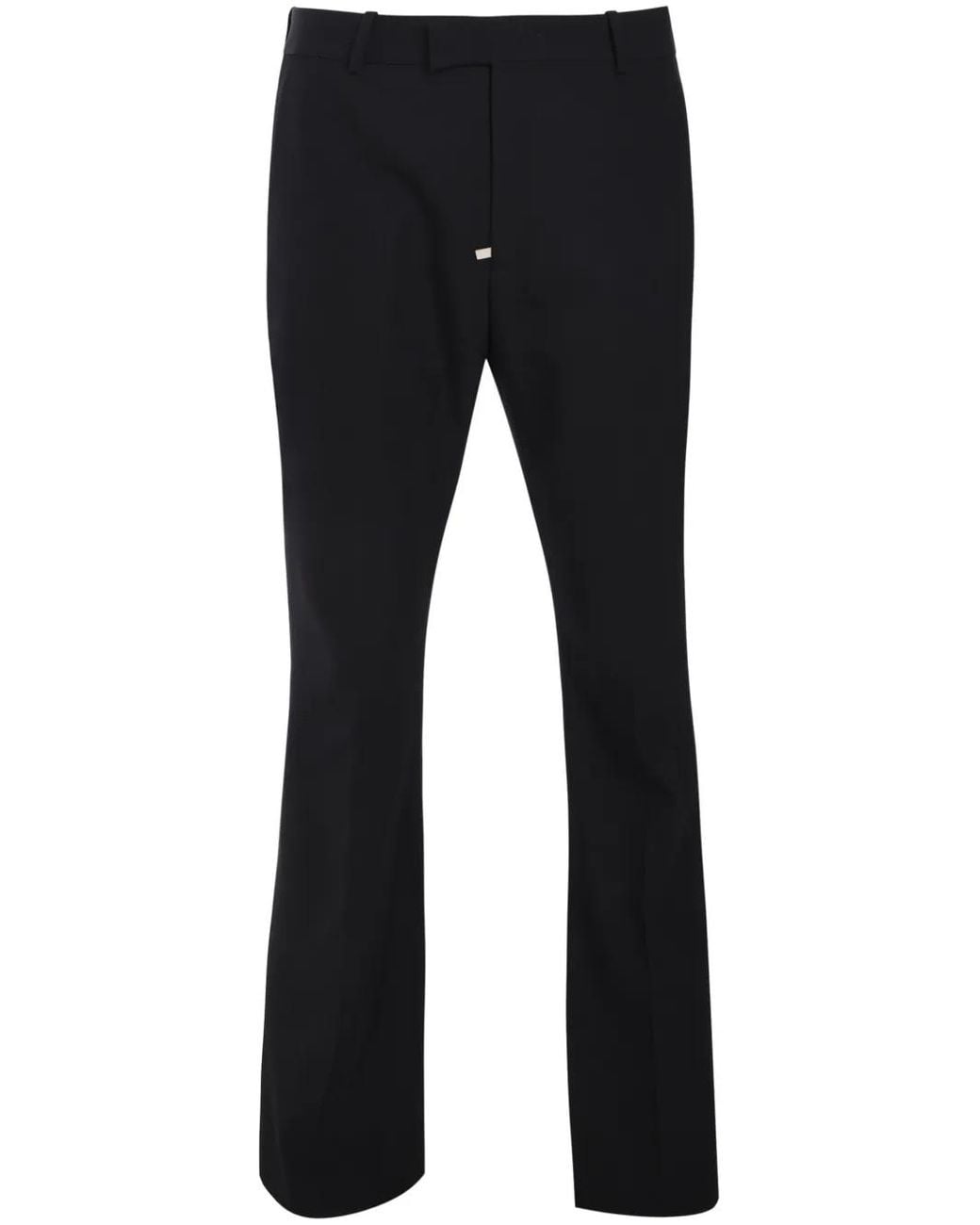 Off-White c/o Virgil Abloh Blue Flared Tailored Trousers for men
