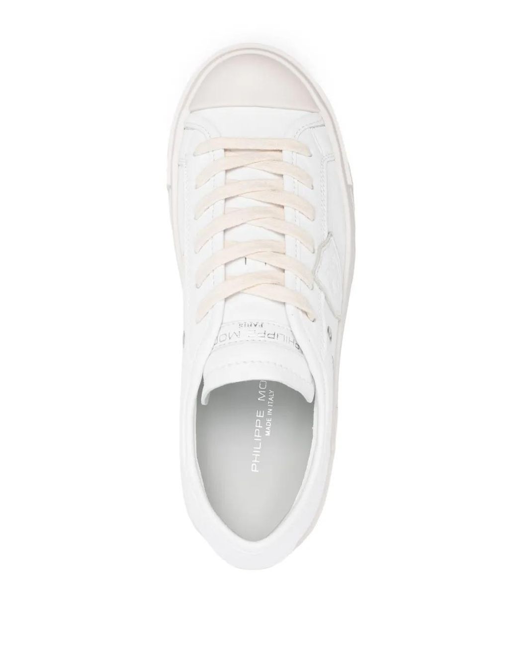 Baskets Paris Haute Philippe Model en coloris White