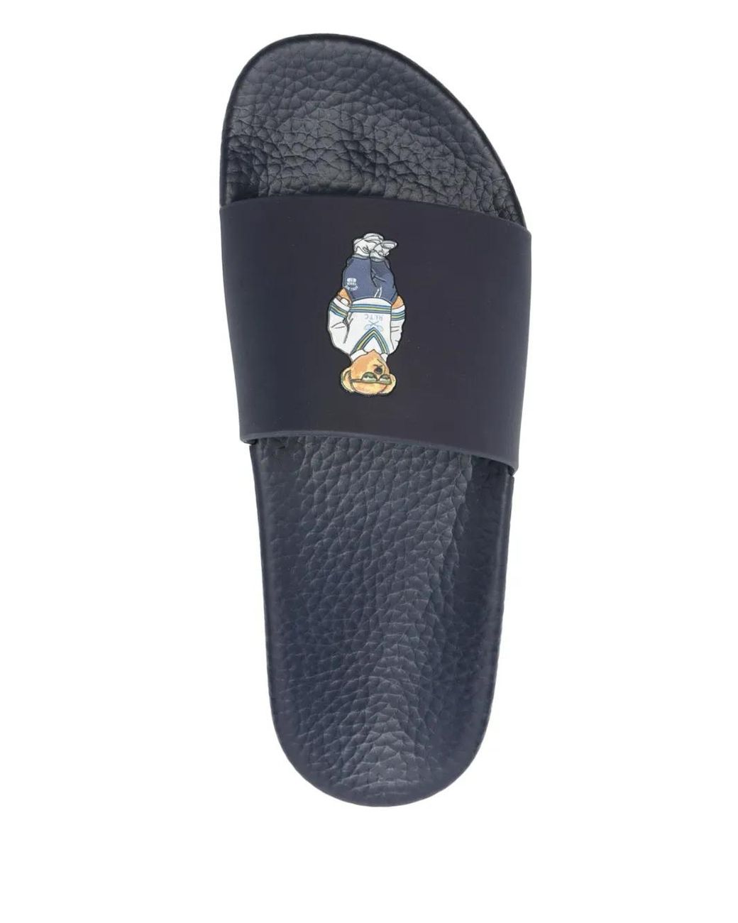Polo Ralph Lauren Blue Polo Bear Slides for men
