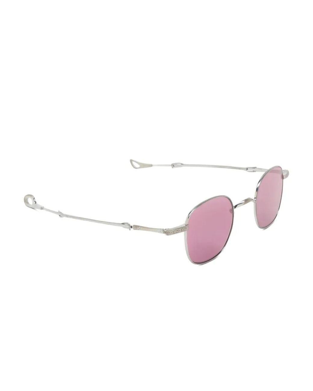 Eyepetizer Pink Mongibello Round-Frame Sunglasses