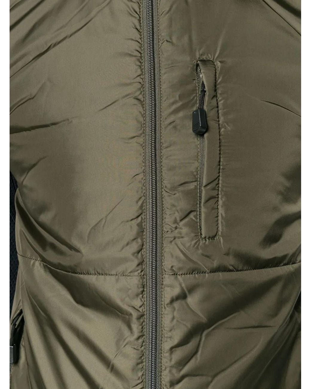 Aspesi Green Gilet Jil À Fermeture Zippée for men