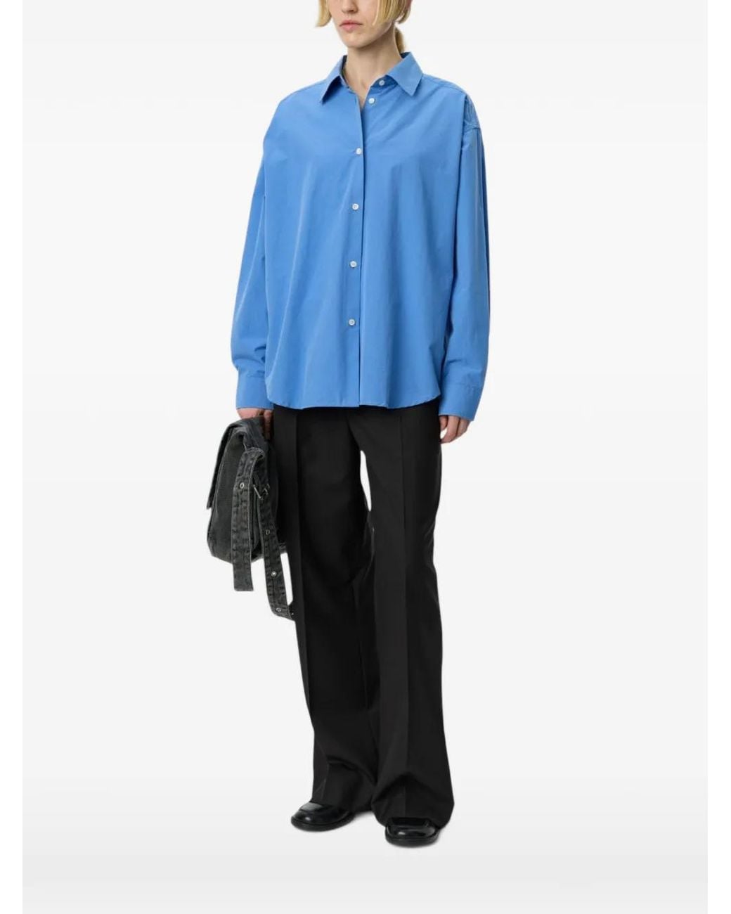 mfpen Blue Generous Shirt