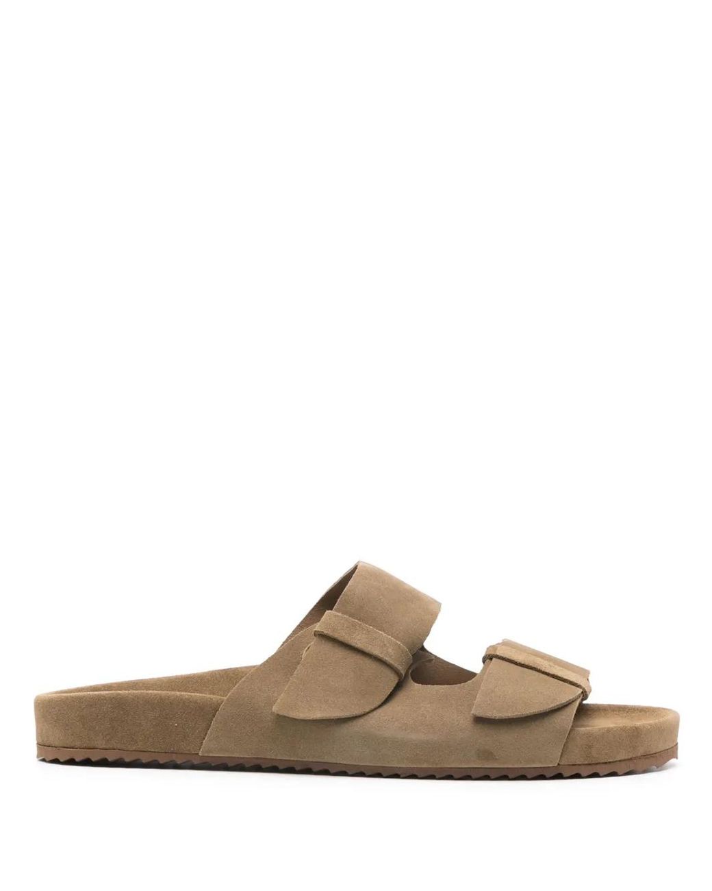 Ancient Greek Sandals Brown Diogenis Slides for men