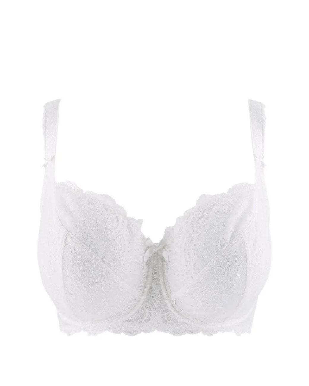 Aubade White Danse Des Sens Lace Bra