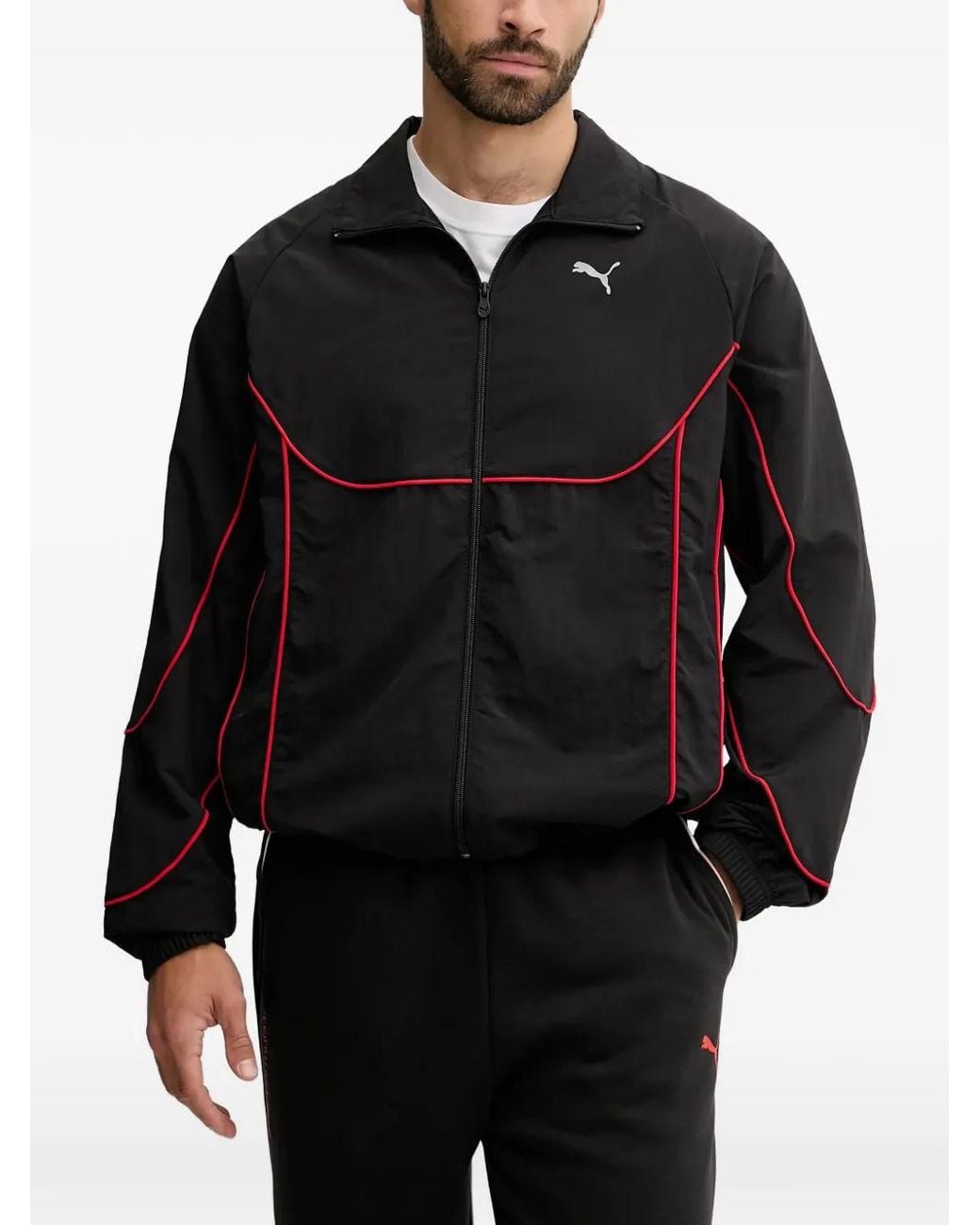 PUMA Black Tech-X Jacket for men