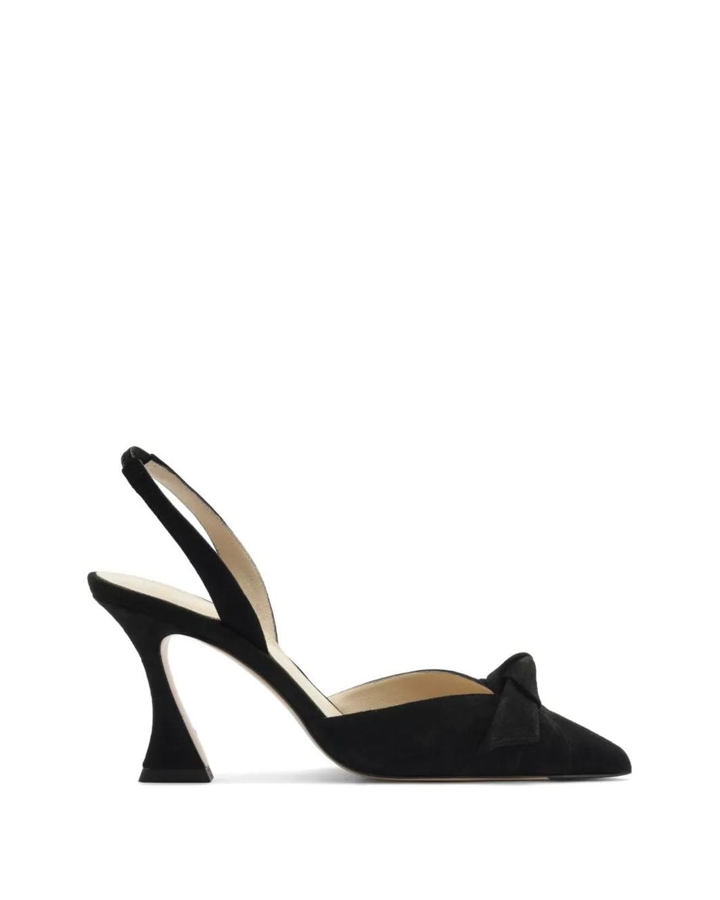 Alexandre Birman Black Clarita Slingback Pumps