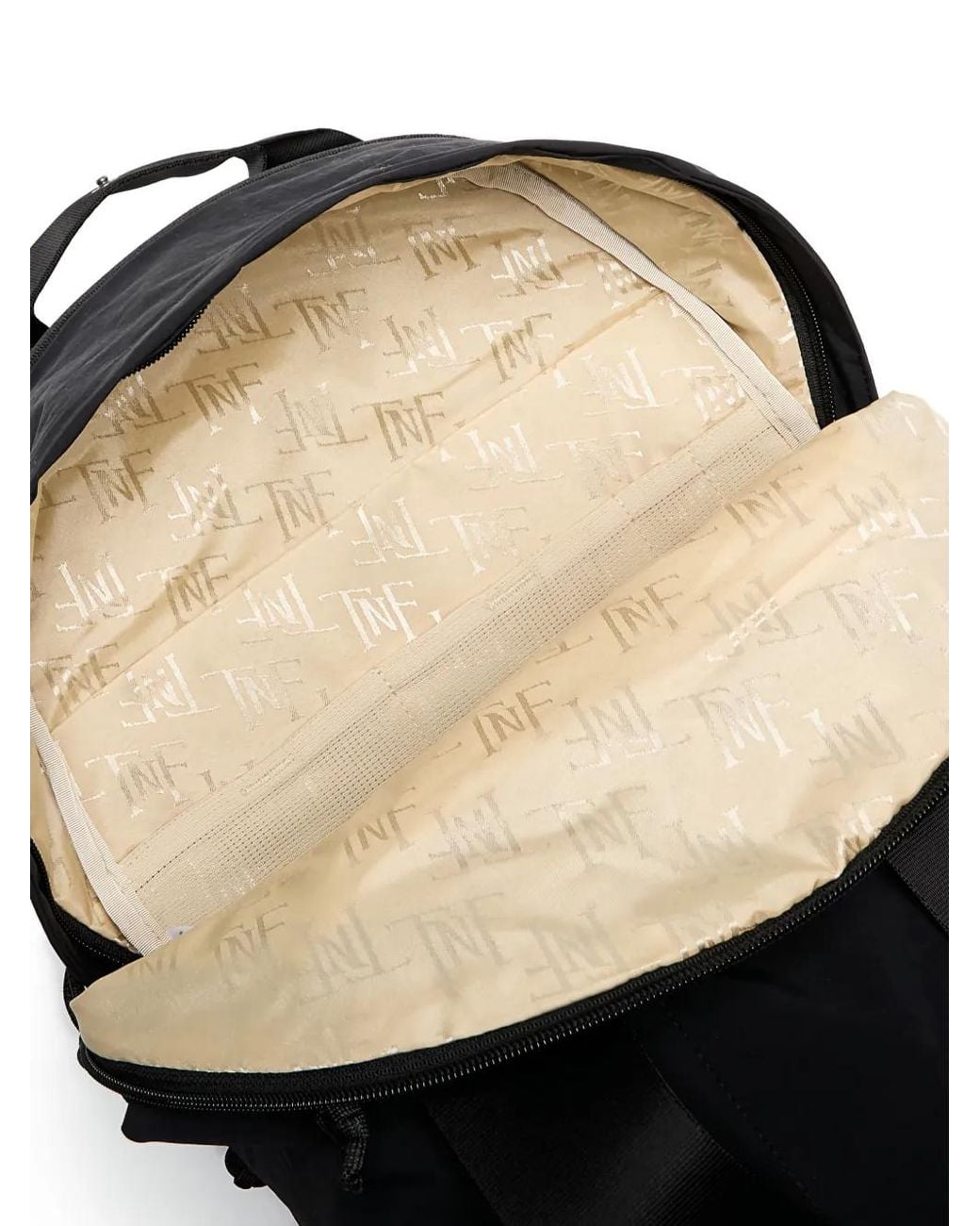 The North Face Black Logo-Patch Backpack