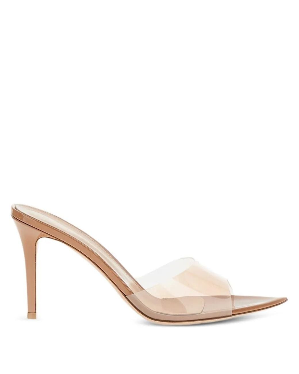 Gianvito Rossi Natural Escarpins Elle 85 Mm À Bout Pointu