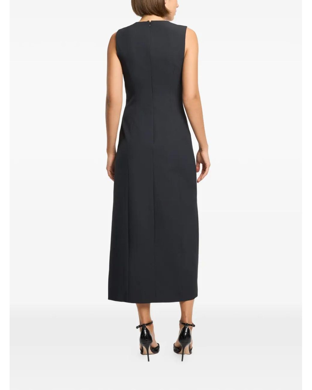 Cinq À Sept Black Kallen Buttoned Dress