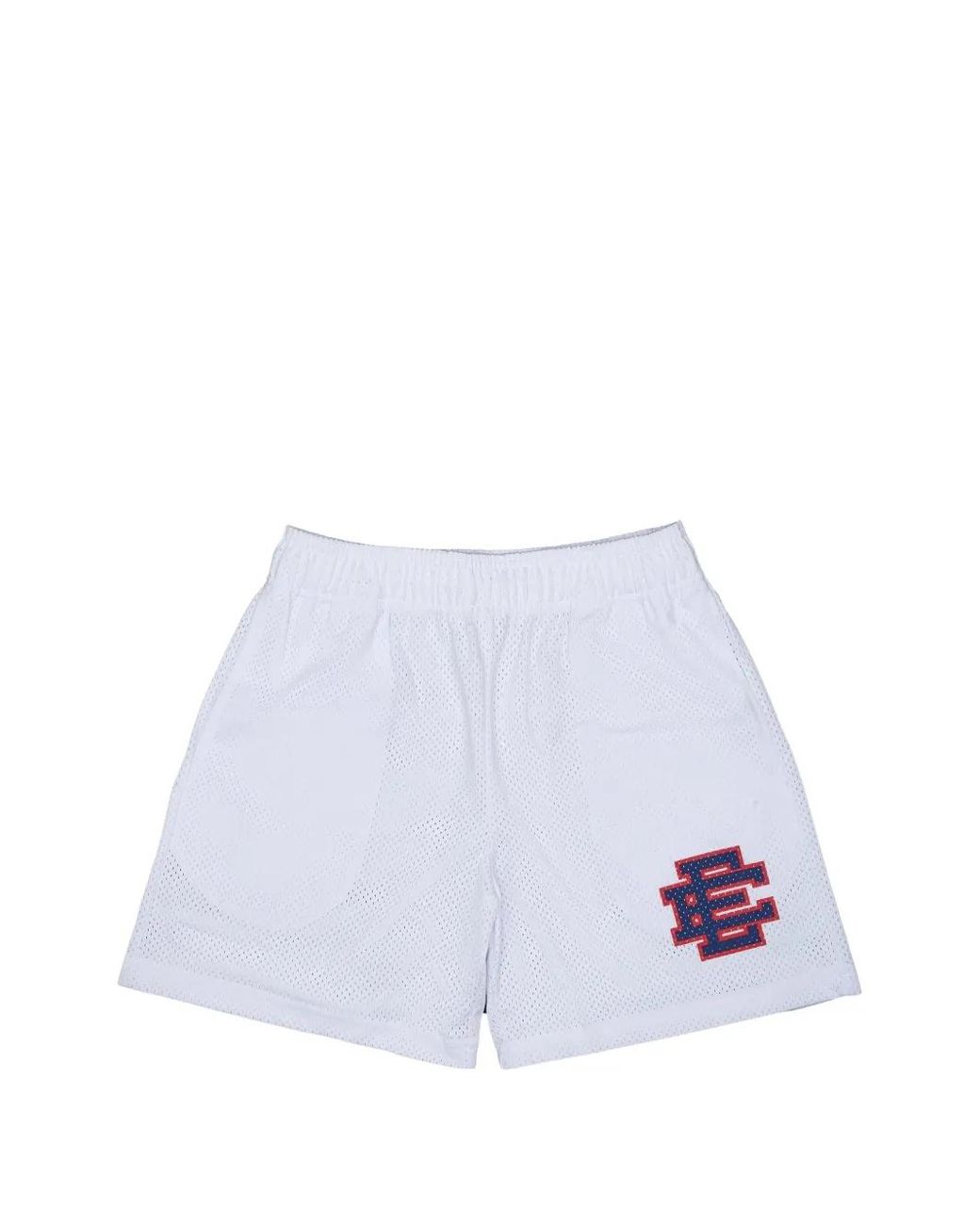 Eric Emanuel White Logo-Print Shorts for men
