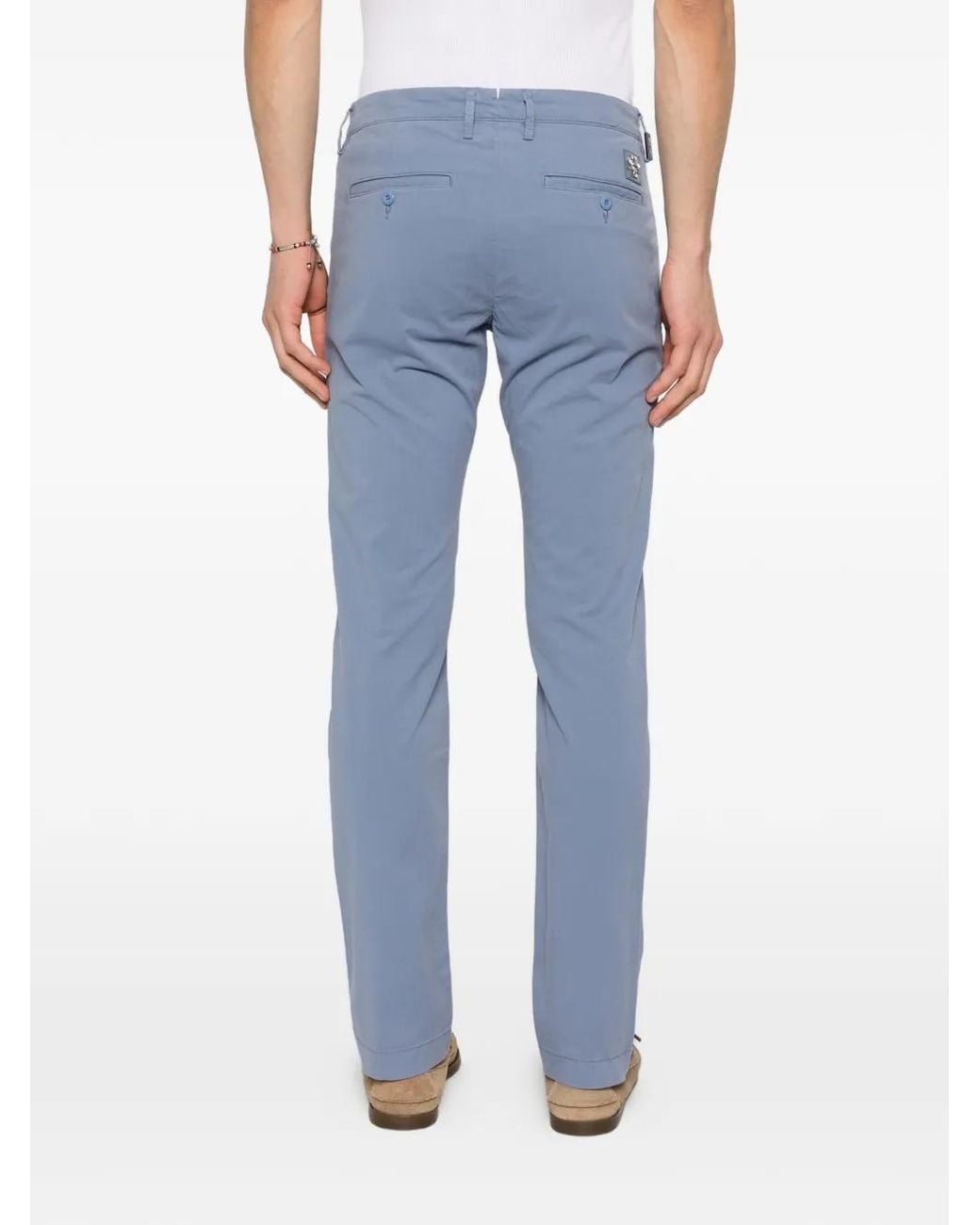 Jacob Cohen Blue Pantalone Slim Fit Bobby for men