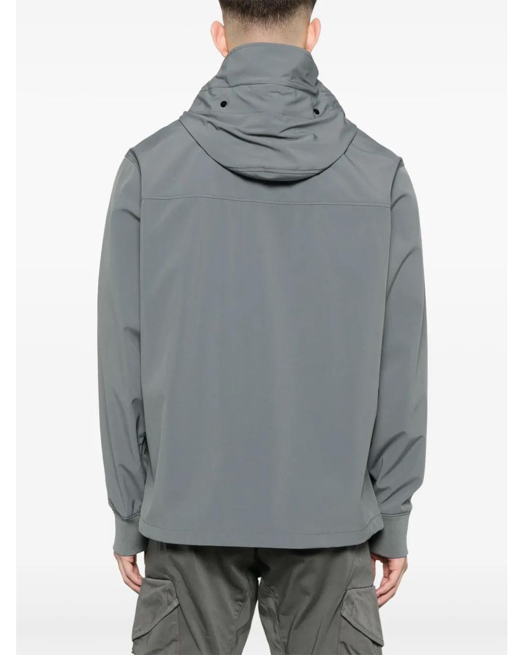 C.P. Company Shell-R Goggle Jacket in Grey for Men | Lyst UK